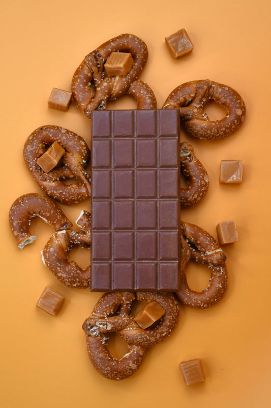 Caramel Pretzel Bar